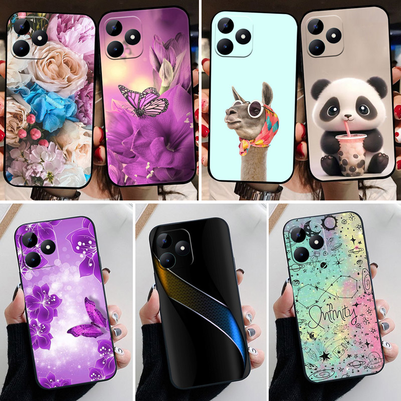 Realme Note 50 - ل Realme ملاحظة 50 حافظة لطيف