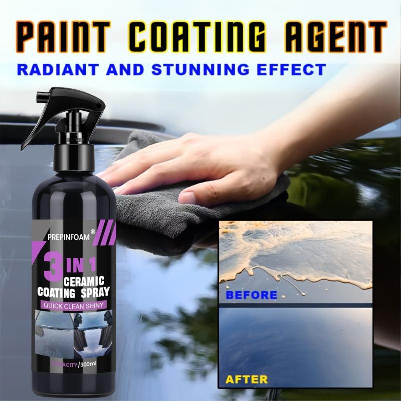 Nano Liquid Coating - 3 في 1 رذاذ طلاء سيراميك