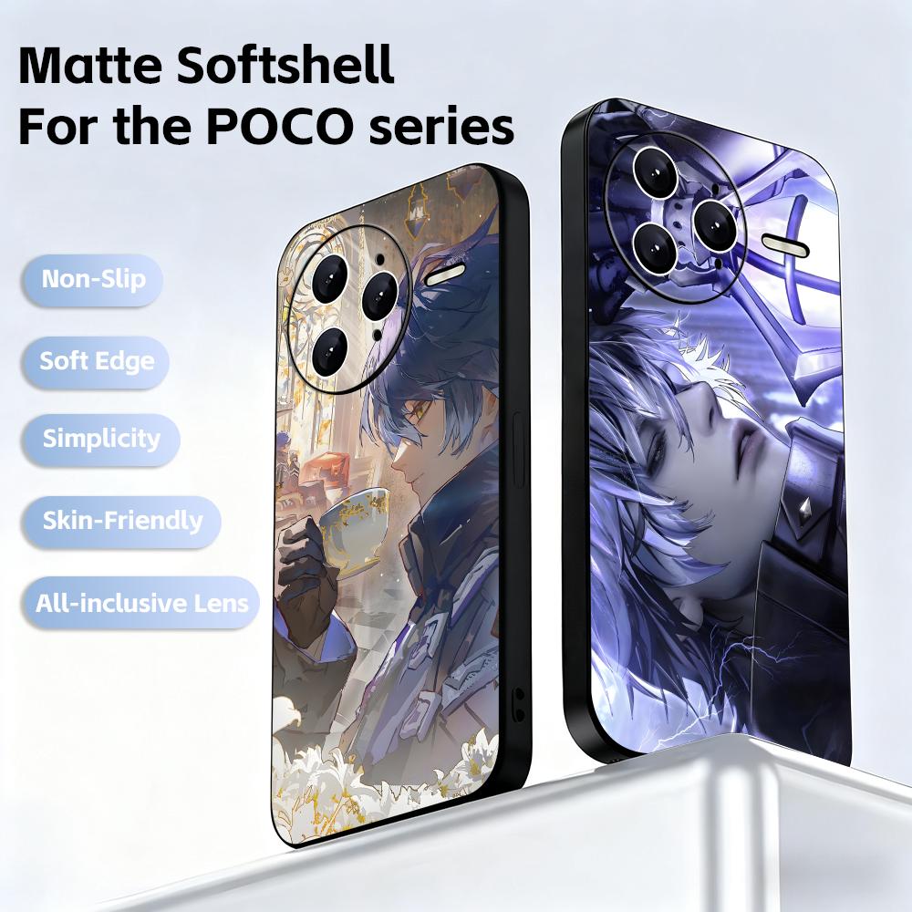 Xiaomi Poco X6 - جينشين إمباكت فلينز جراب هاتف لهاتف
