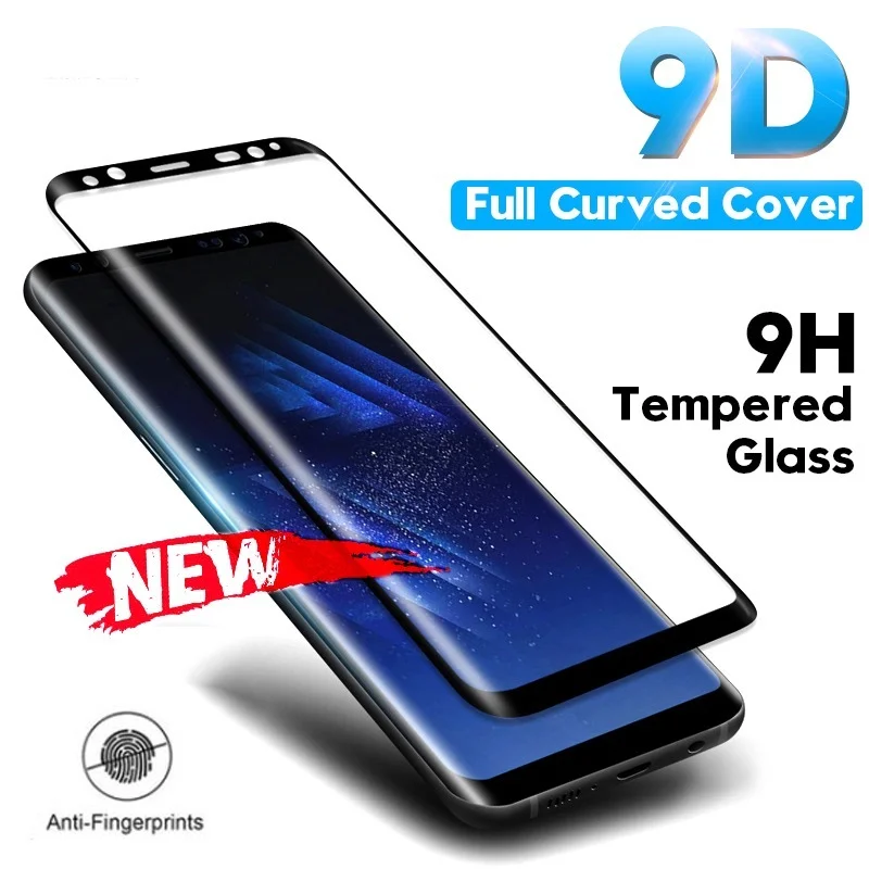 Curved Edge Screen - 9D منحني الزجاج المقسى فيلم لسامسونج