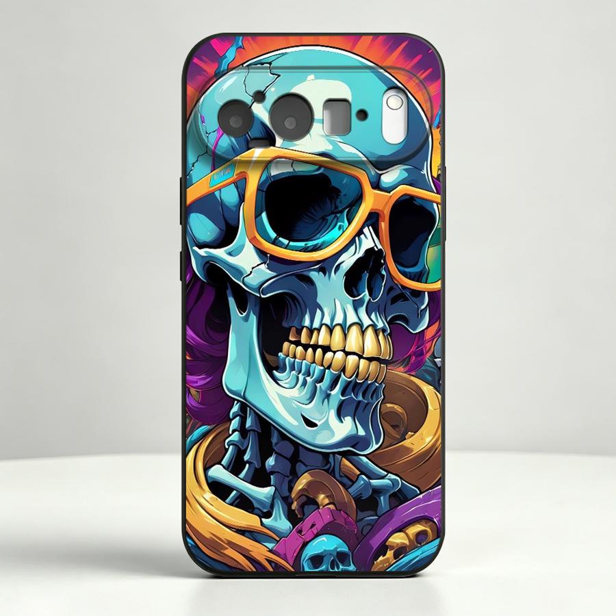 غطاء هاتف بتصميم جمجمة نيون بو - مراجعة Google Pixel 9 Pro وسعره