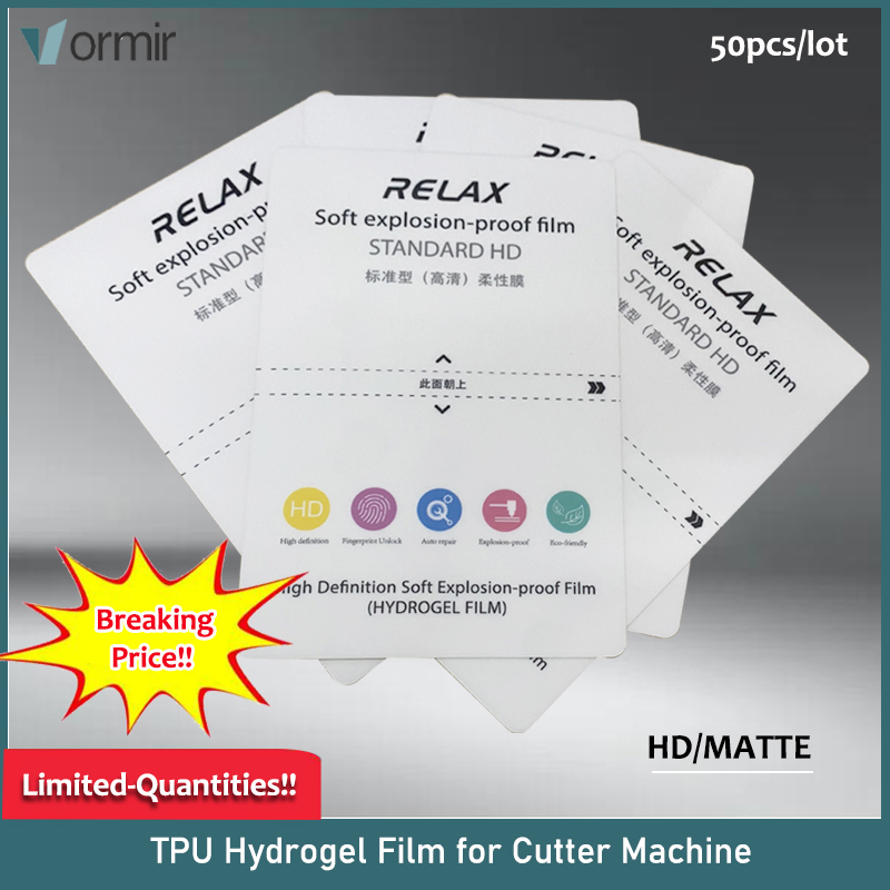 فورمير 50 قطعة طبقة من البولي  - مراجعة Screen Protector Cutter وسعره