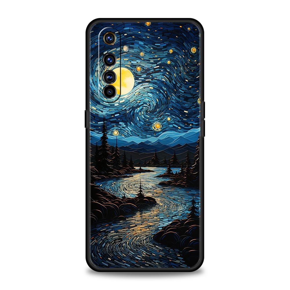جراب هاتف فان جوخ ليلي مرصع با - مراجعة Realme Gt 6 وسعره