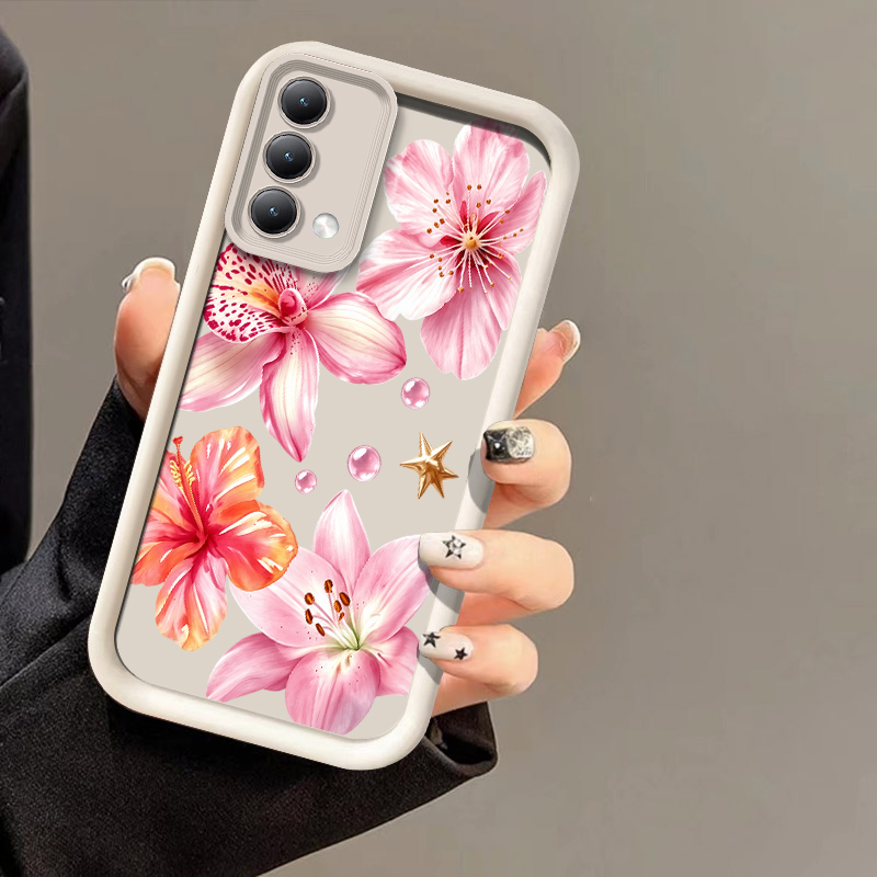 غطاء هاتف بنقشة زهرة الزنبق ال - مراجعة Realme C67 وسعره