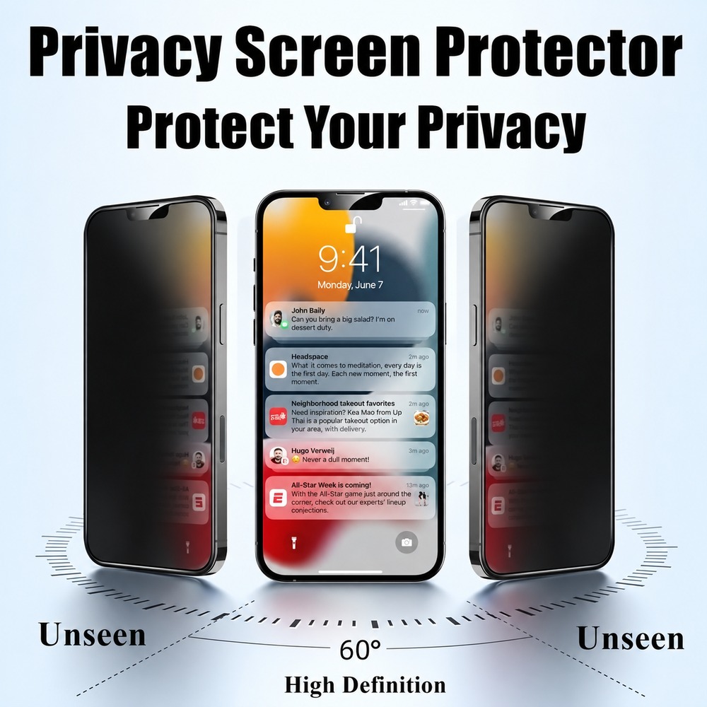 4 قطع من الزجاج المقوى المضاد  - مراجعة Realme C67 وسعره