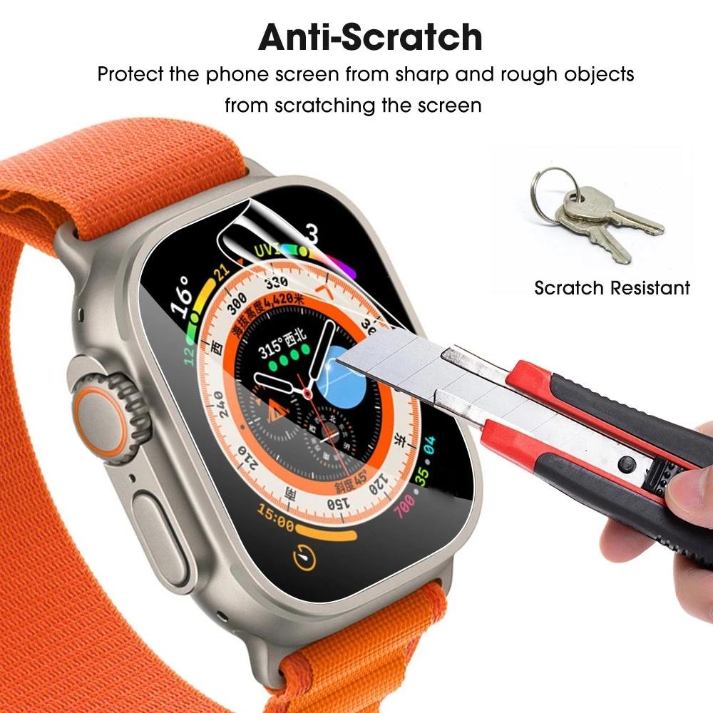 واقي شاشة لساعة أبل ، السلسلة  - مراجعة Smartwatch Screen Film وسعره