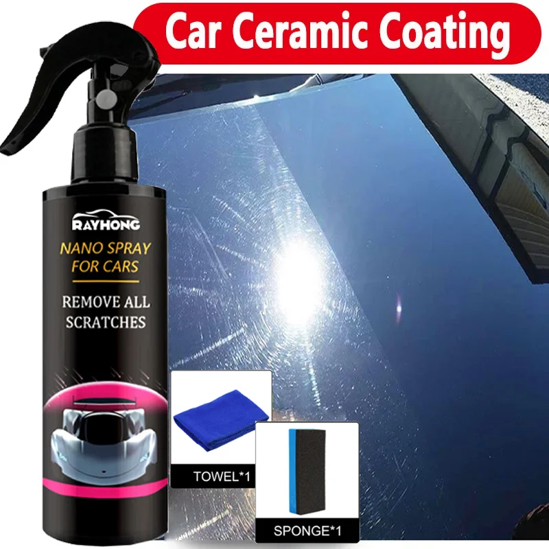 طلاء سيراميك للسيارات، رذاذ شم - مراجعة Nano Liquid Coating وسعره