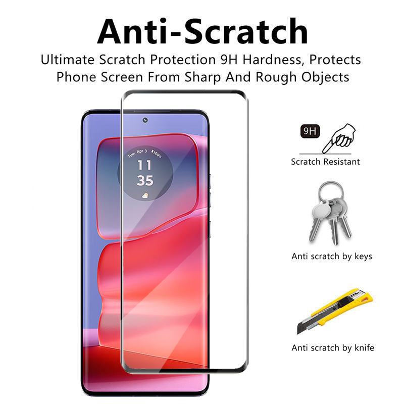 غشاء زجاجي مقسى ثلاثي الأبعاد  - مراجعة Curved Edge Screen وسعره