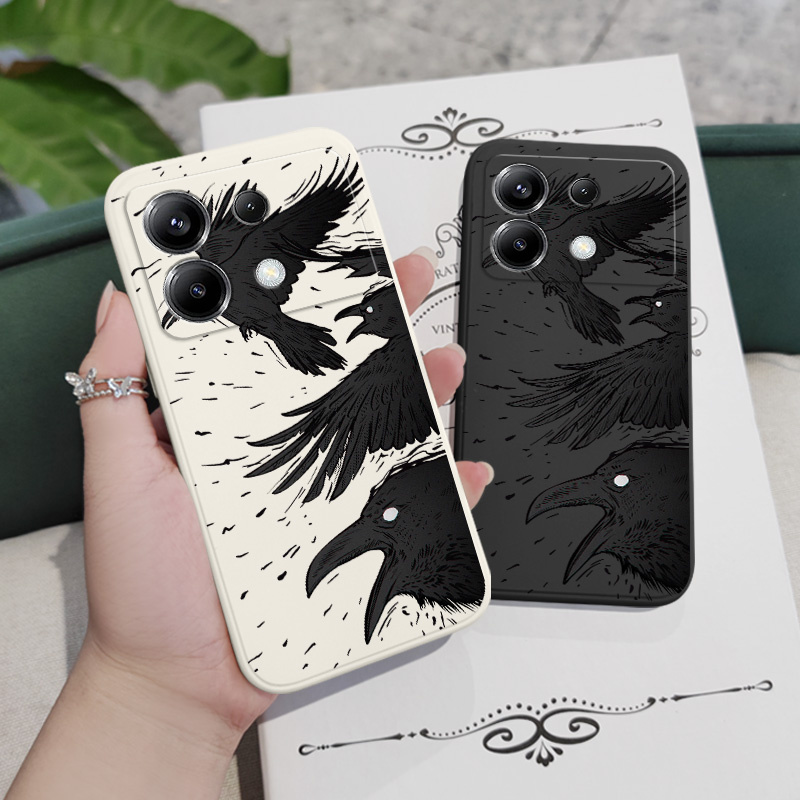 غطاء هاتف سيليكون أسود بتصميم  - مراجعة Xiaomi Poco X6 وسعره