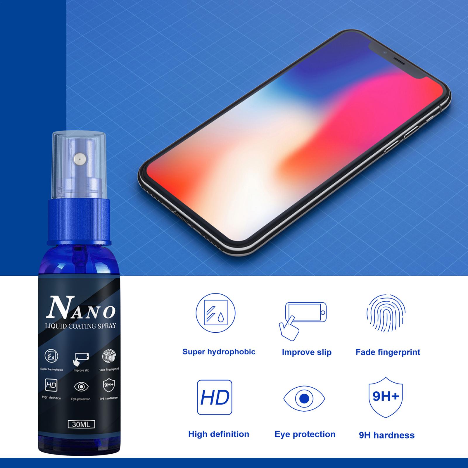 رذاذ حماية مضاد للخدوش، طلاء م - مراجعة Oleophobic Coating Spray وسعره