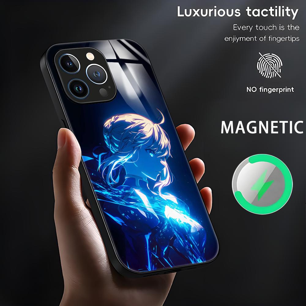 أنيمي مصير S-Saber جراب هاتف آ - مراجعة Apple Iphone 15 Pro Max وسعره