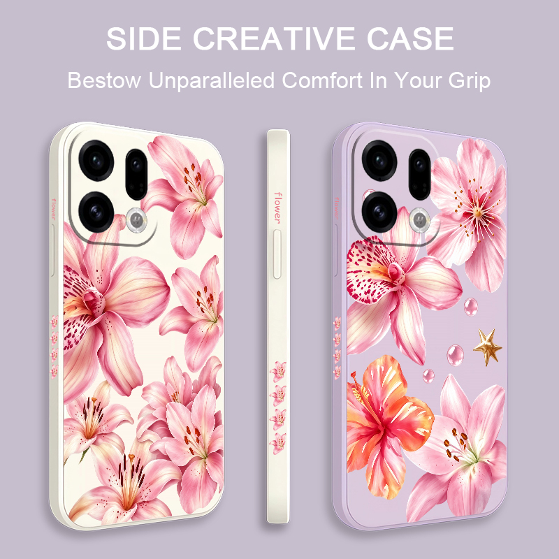 غطاء هاتف لطيف بتصميم زهور زنب - مراجعة Oppo Reno 12 وسعره
