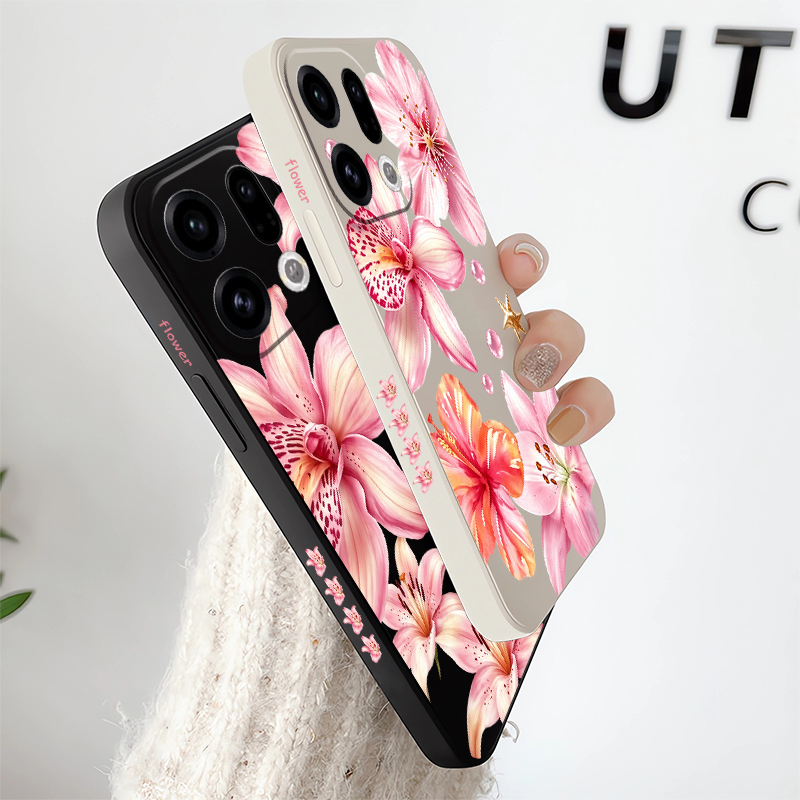 غطاء هاتف لطيف بتصميم زهور زنب - مراجعة Oppo Reno 12 وسعره