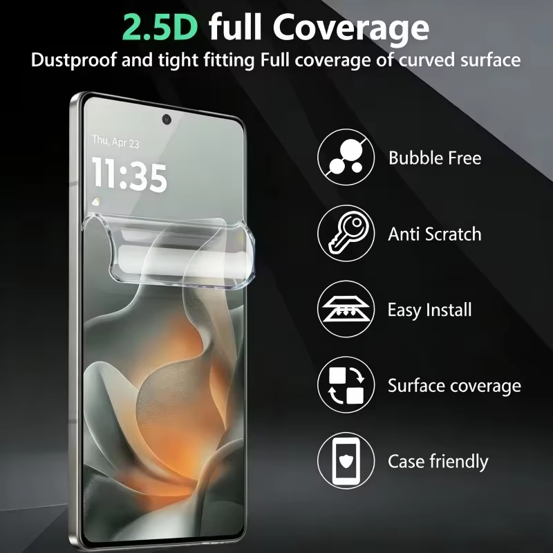 1-3 قطع واقي شاشة من الهيدروجي - مراجعة Flexible Tpu Film وسعره