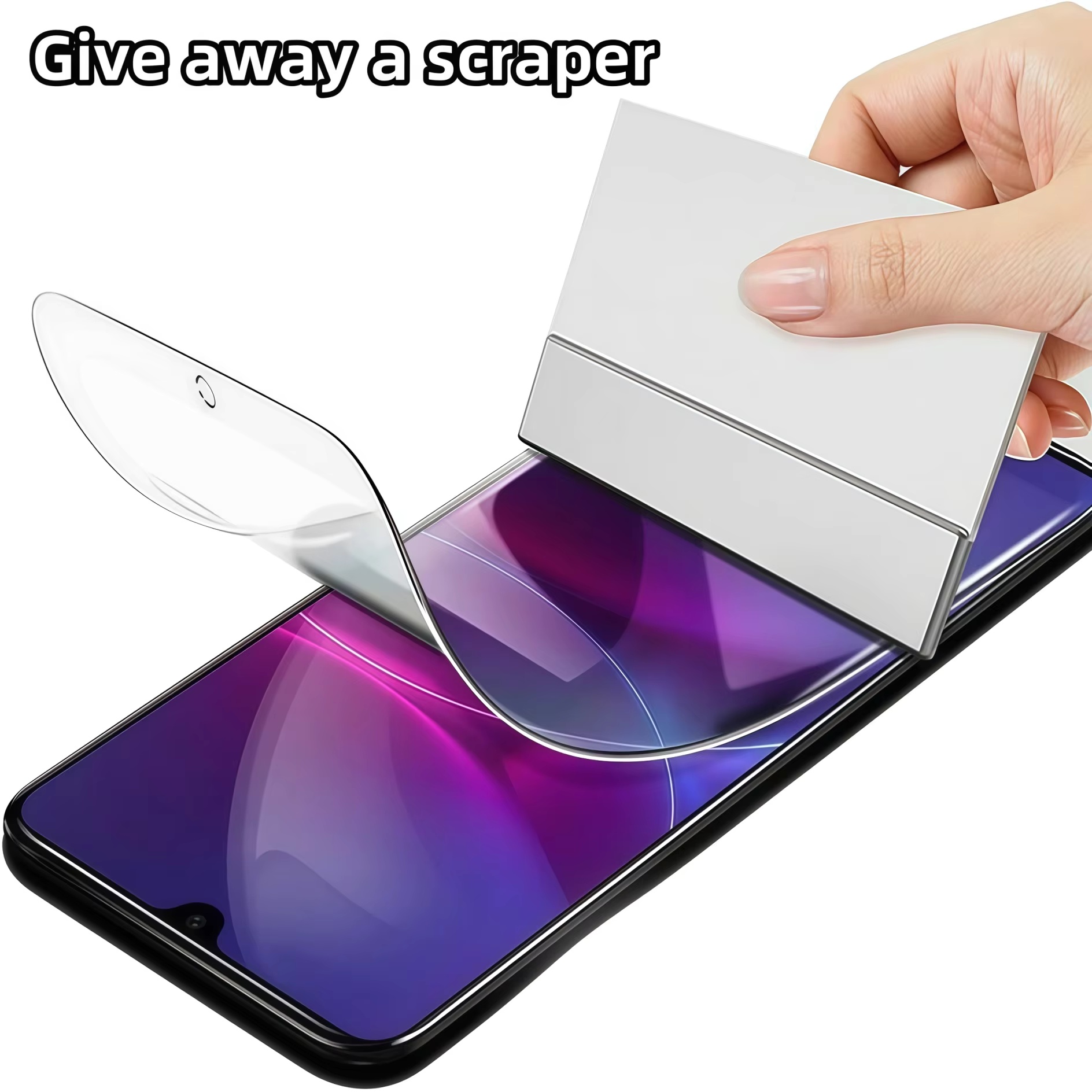 قطعتان من فيلم الهيدروجيل المر - مراجعة Flexible Tpu Film وسعره
